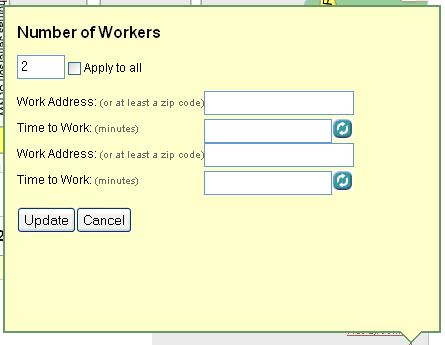Enter Number of Workers